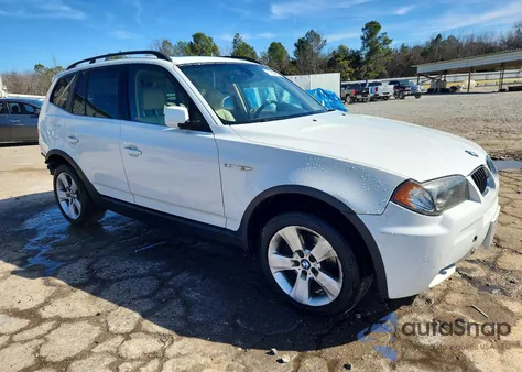 2006 BMW X3 3.0I z USA, uszkodzony, nr VIN WBXPA93436WG77327